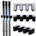 Yousoontic Hockey Stick Holder Hockey Puck Holder Wall Mount Hockey Stick Ice Hockey Stick Organizer Bracket(5.3 InchBlack1 Pc)